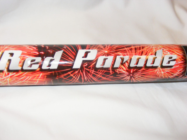 Red parade candle
