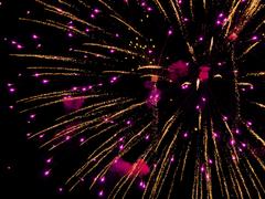 Professional wedding firework displays