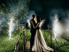 Firework displays for weddings